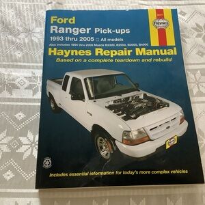 Ford Ranger Pick-ups 1993 to 2005 Haynes Repair Manual